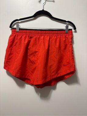 Nike Women's Bright Red Athletic Running Shorts
